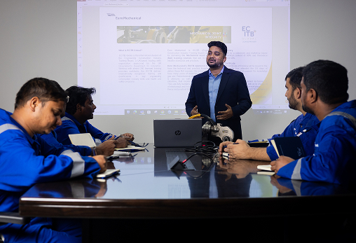 ECITB-certified bolting workforce training