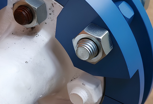 Hot bolting clamp installation