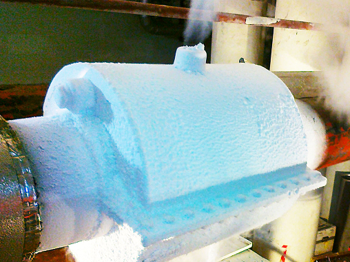Pipe freezing on live pipeline system